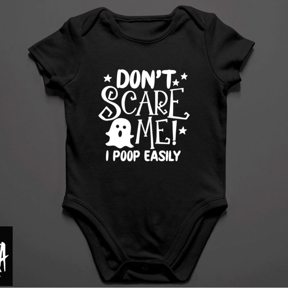 Don’t Scare Me Baby Onesie